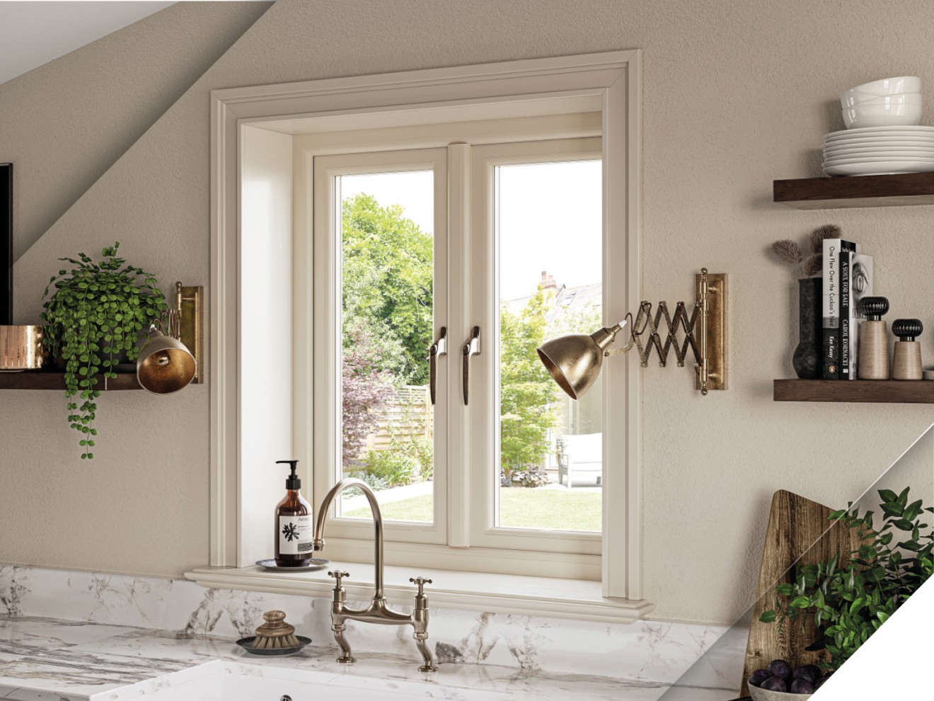 Anthracite Upvc windows fitted to modern property
