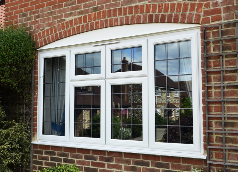 Upvc windows fitted to stone property